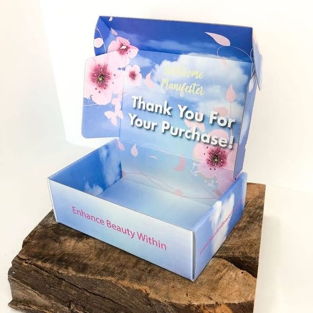 Colorful cloud-themed mailer with 'Time to Relax' message